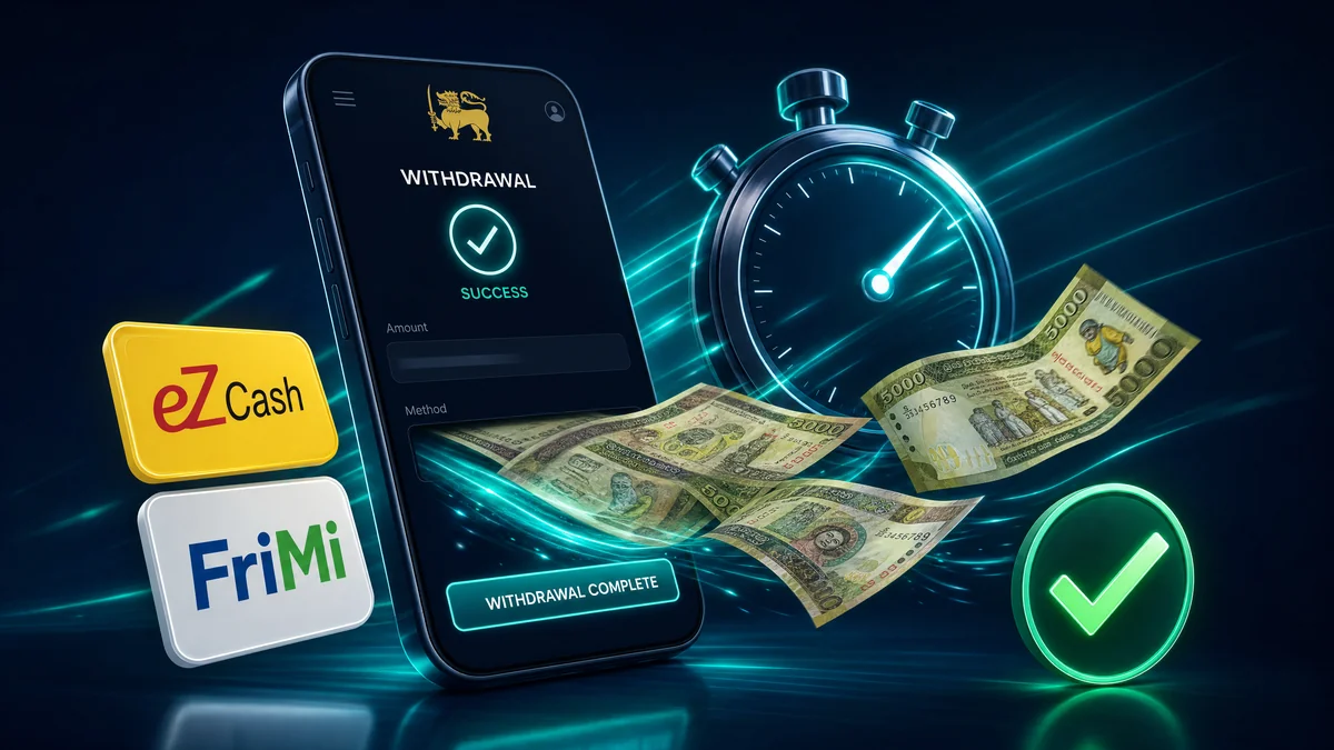Fastest Withdrawal Methods in Sri Lanka