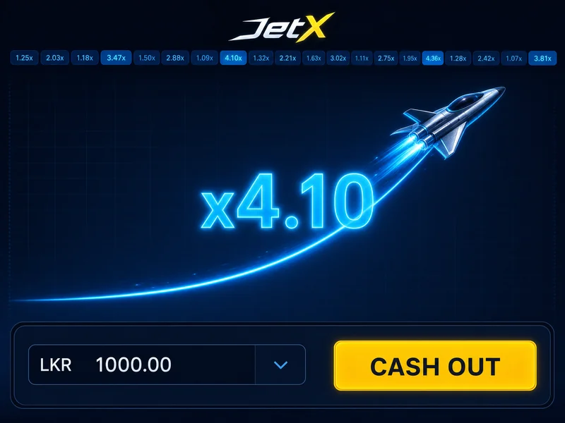 JetX at 1xBet Sri Lanka