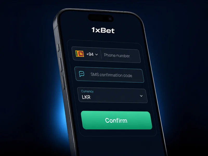 By Phone at 1xBet Sri Lanka